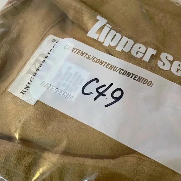 KNIGHTSBRIDGE men faux suede button down collared shirt western cowboy casual -L - Picture 11 of 11